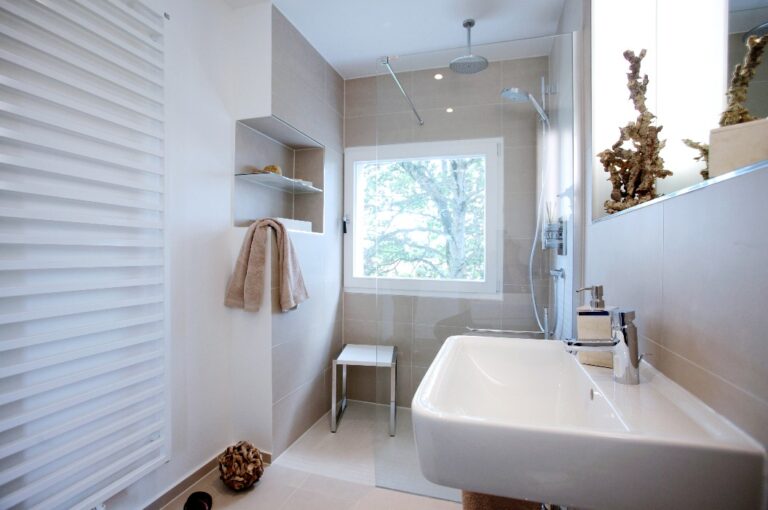 Badezimmer nach Renovierung