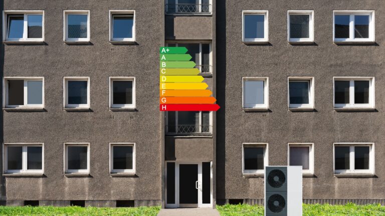 Beim Hauskauf immer die Energieeffizienzklassen beachten. Heizungstausch mit Wärmepumpe. Wenn möglich, Dämmung Dach und Fassade.